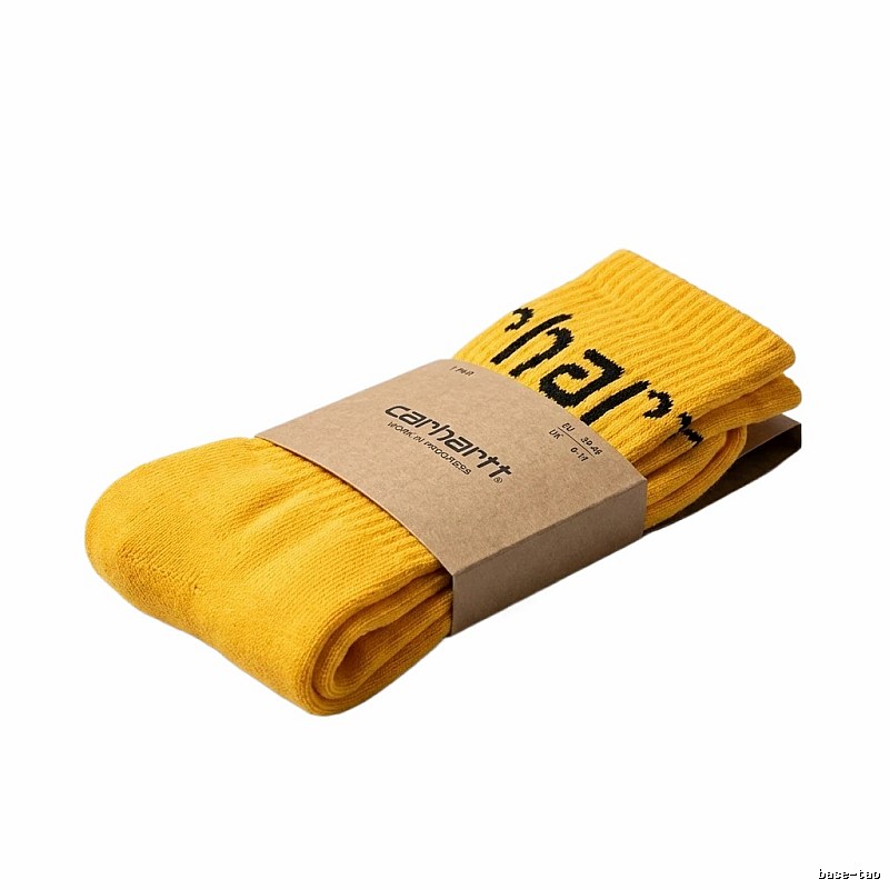 Carhartt trendy brand yellow socks