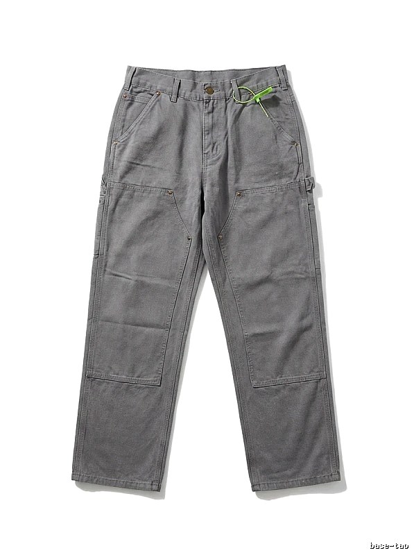 Carhartt workwear style cement gray long pants