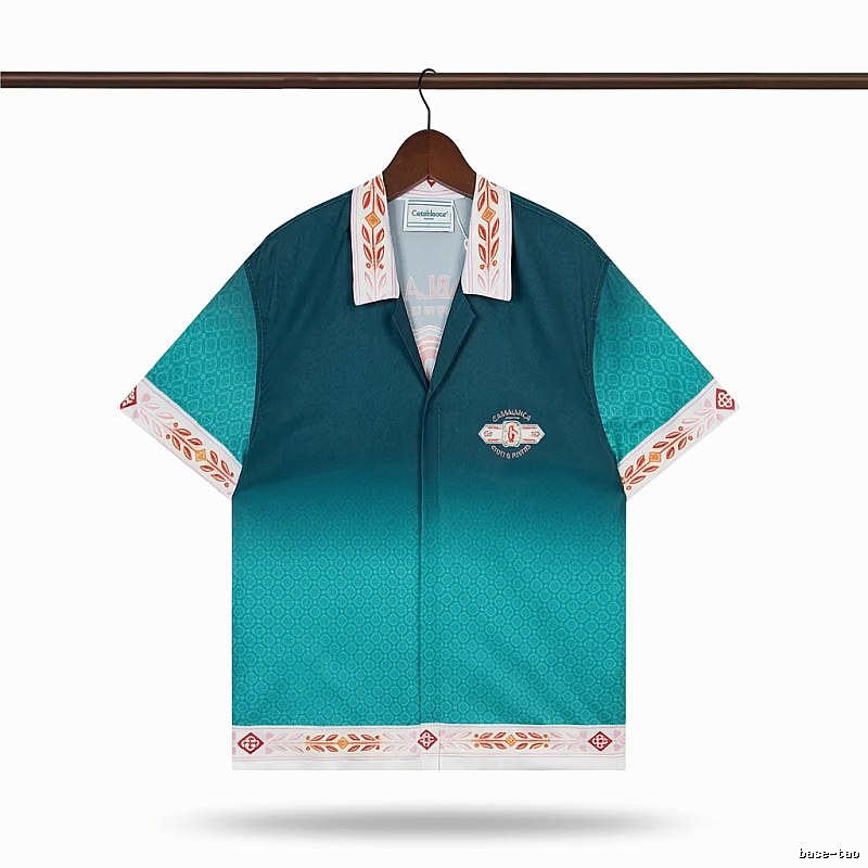 Casablanca Gradient Retro Style Shirt