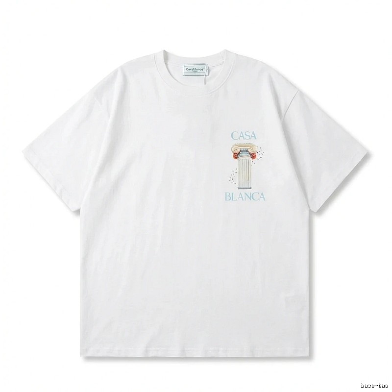 Casablanca Greek column style white T-shirt
