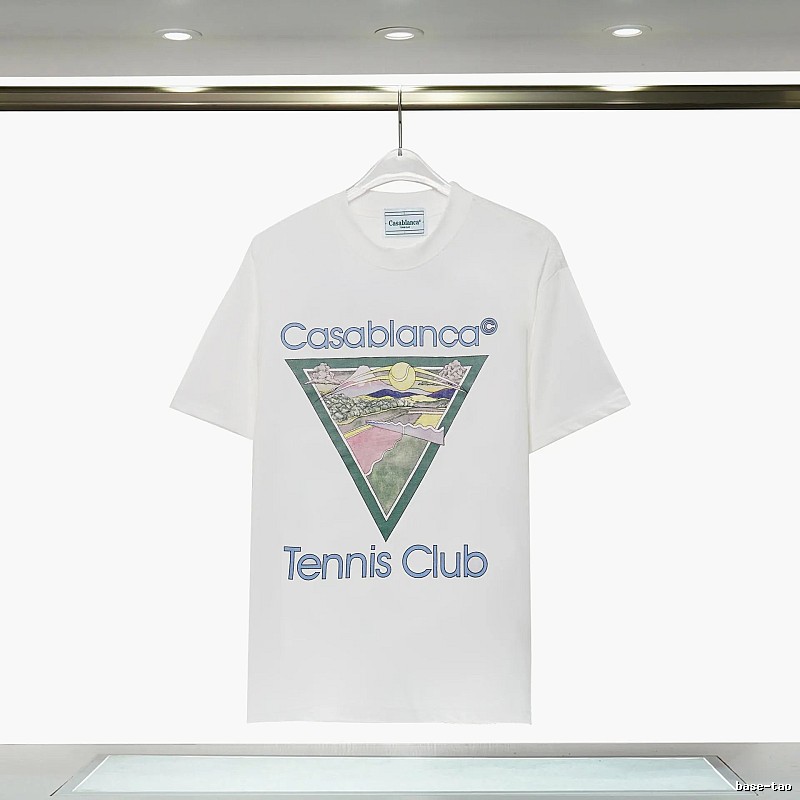 Casablanca Tennis Club Wind White T-shirt