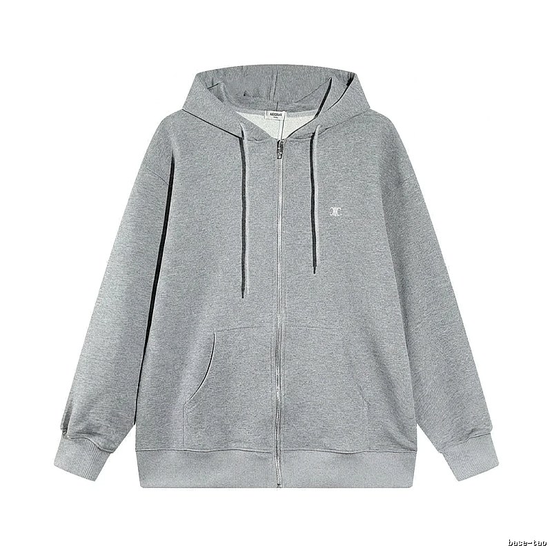 CELINE grey casual style hoodie