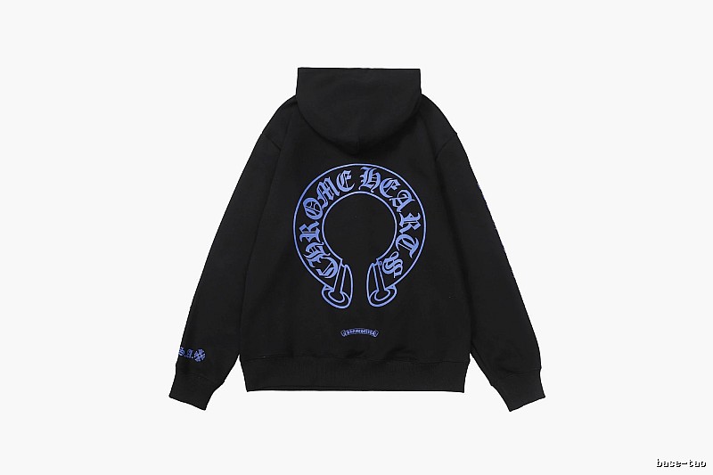 Chrome Hearts 2088-97 Black Cross Graphic Hoodie Downtown Style