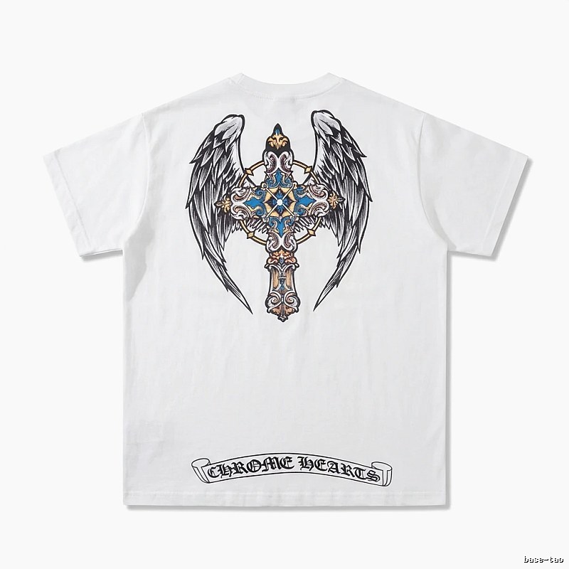 Chrome Hearts Angel Cross White T-shirt
