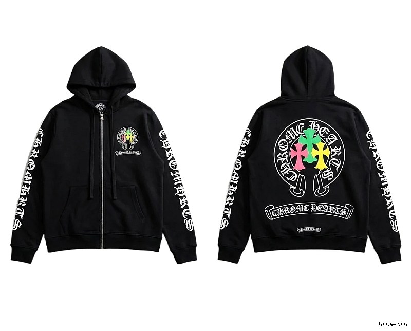 Chrome Hearts Colorful Retro Style Sweatshirt
