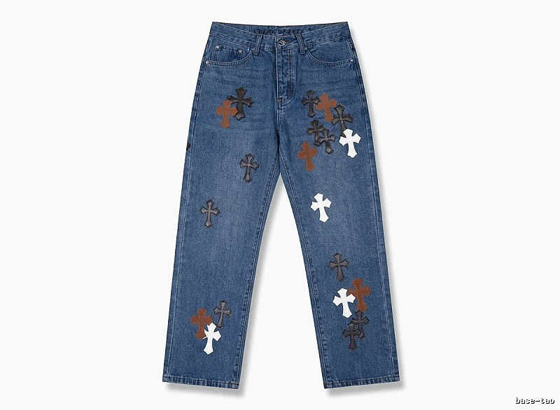 Chrome Hearts Cross Denim Pants