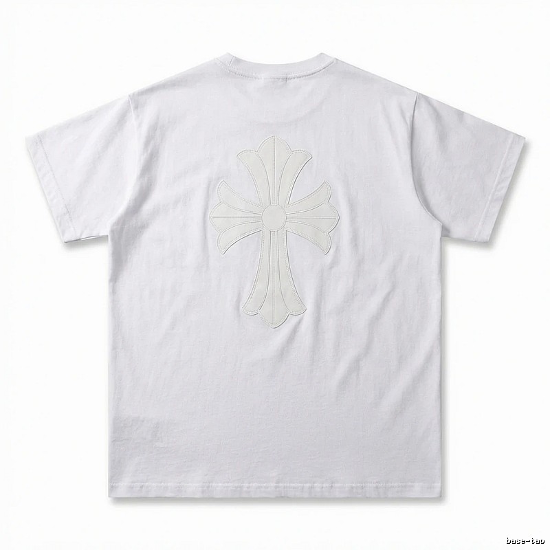 Chrome Hearts Cross Simple White T-shirt