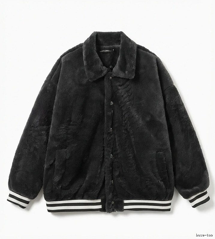 Chrome Hearts plush retro-style coat