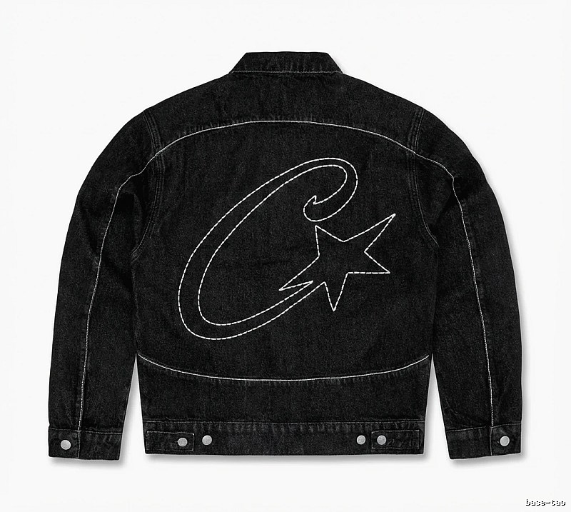 Corteiz black denim jacket