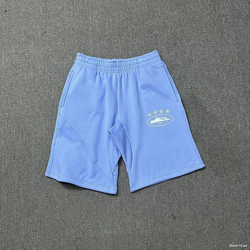 Corteiz casual light blue shorts