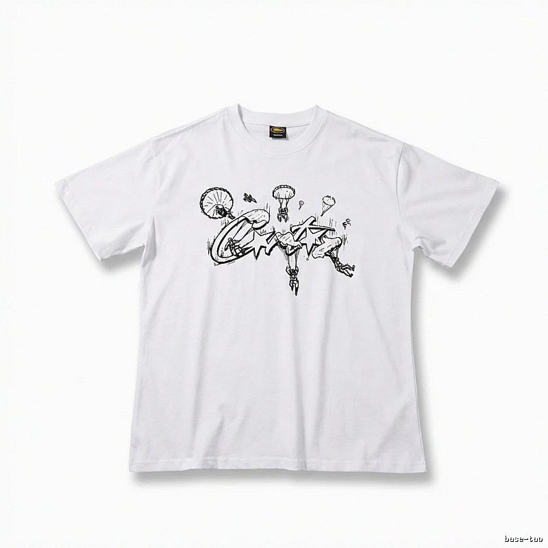 Corteiz Graffiti-style White T-shirt
