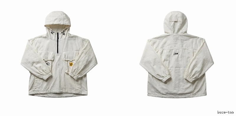 Corteiz Workwear Style White Jacket