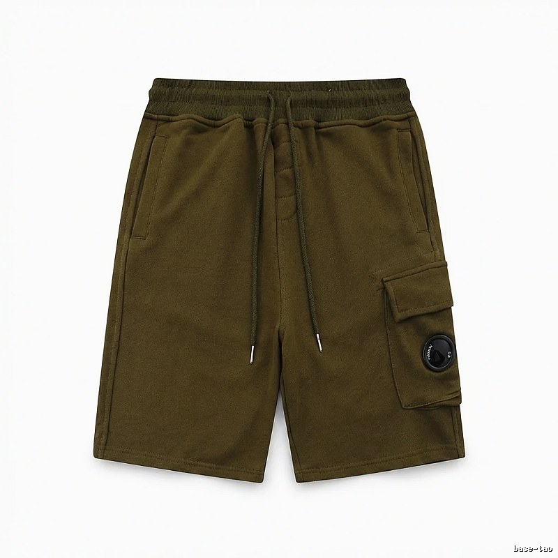 C.P. Company olive work-style shorts