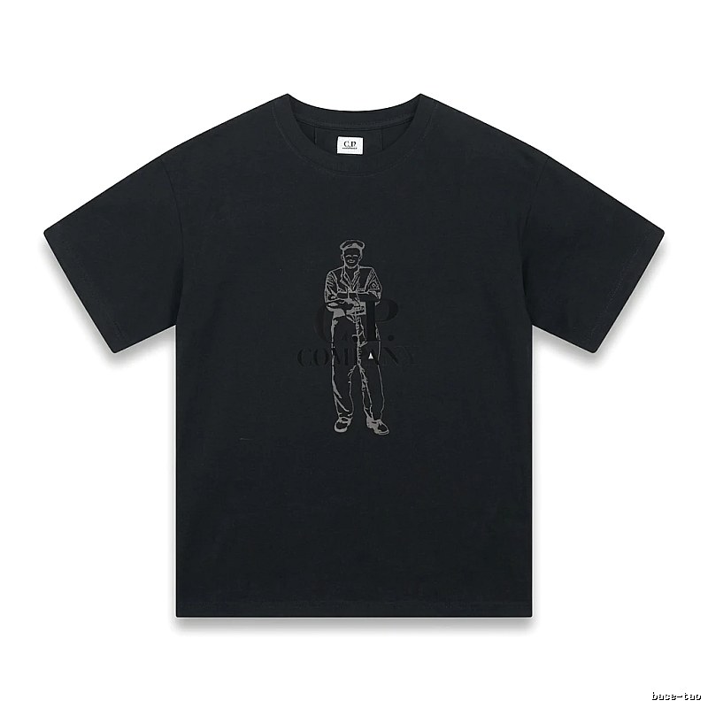 C.P. retro style black T-shirt