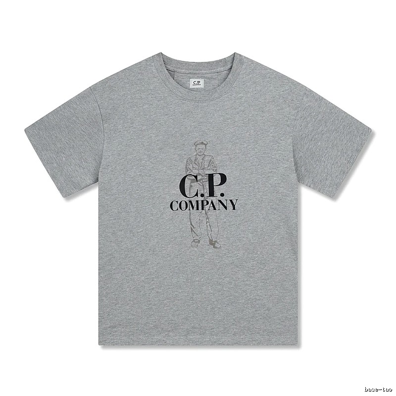 C.P. Retro Style Gray T-shirt