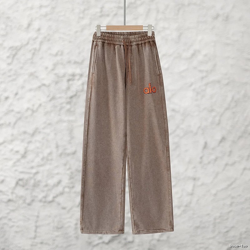 Daily Taupe Alo Yoga Wide Lounge Pants