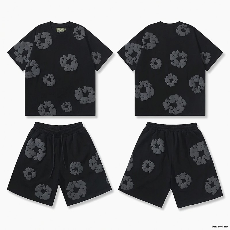 DENIM TEARS Printed Casual Black Suit