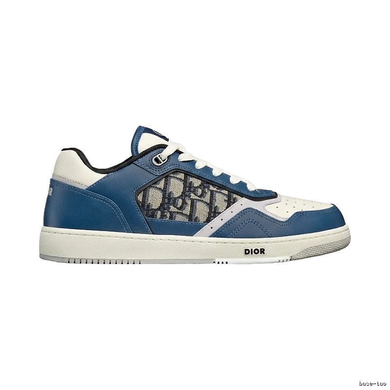Dior blue and white retro-style sports shoes