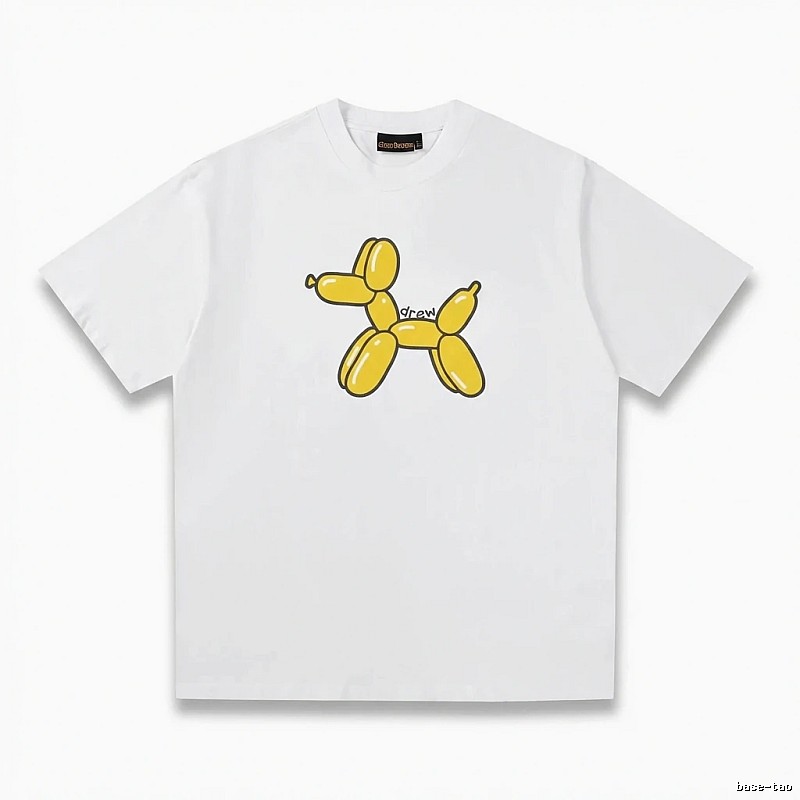DREW Balloon Dog Simple White T-shirt