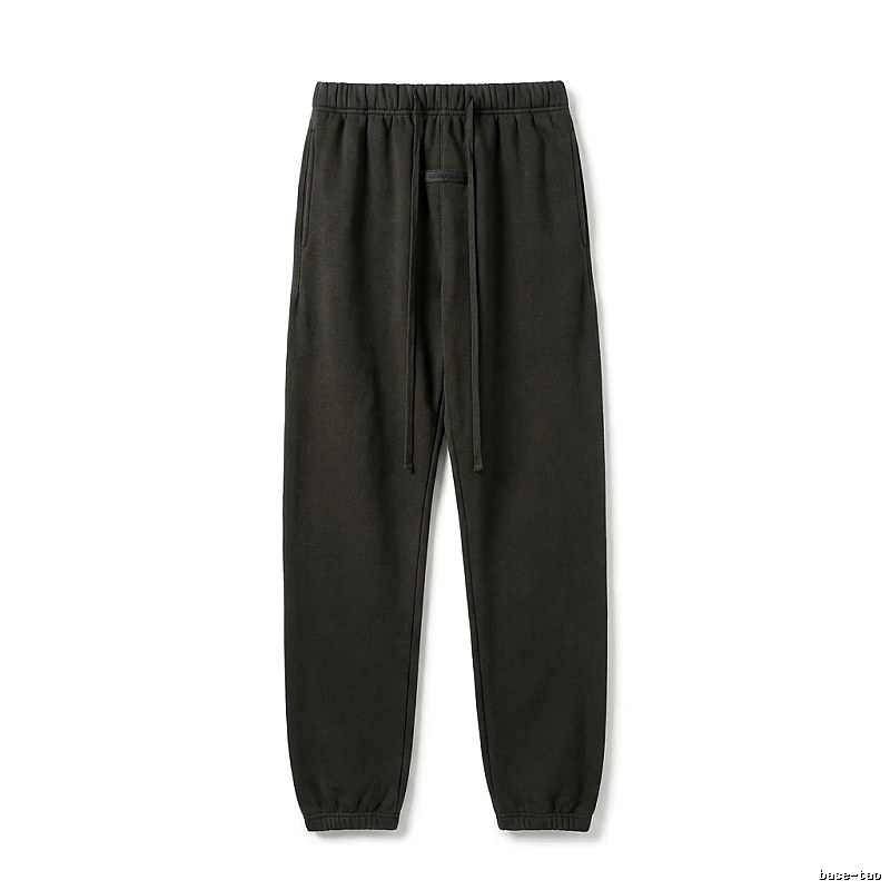 ESSENTIALS Basic Casual Black Pants