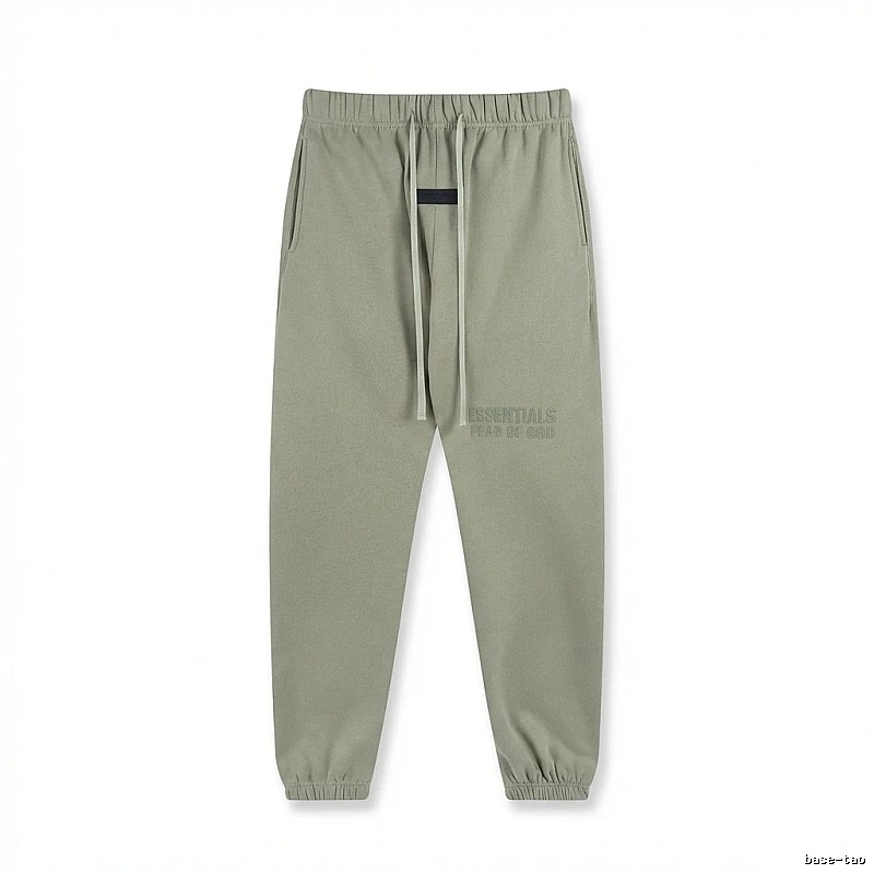 ESSENTIALS Basic Casual Khaki Pants