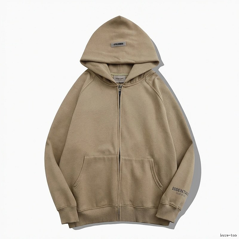 ESSENTIALS Basic Khaki Sweatshirt