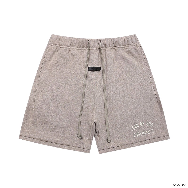 ESSENTIALS Casual Light Grey Shorts