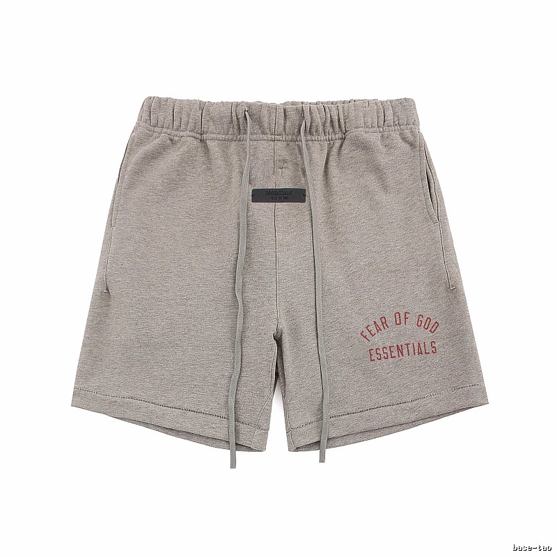 ESSENTIALS casual style grey shorts