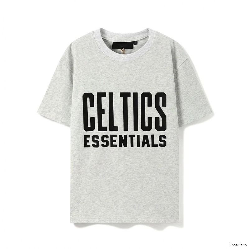 ESSENTIALS Gray and Black T-shirt of the Trendy Brand