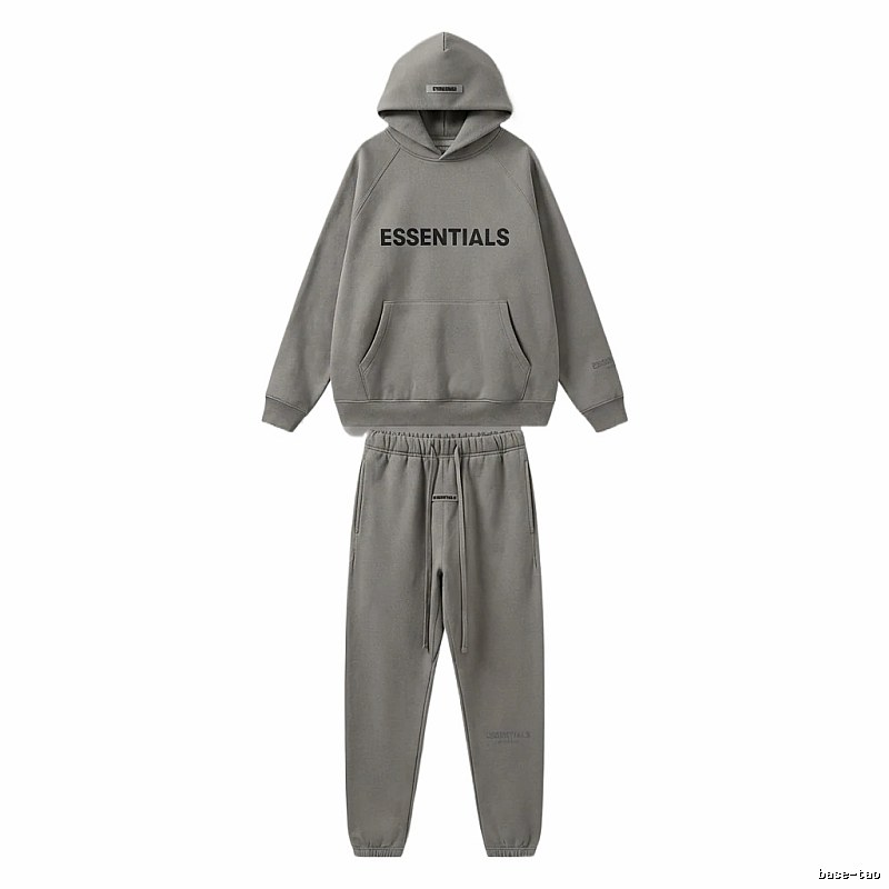 ESSENTIALS grey casual suit
