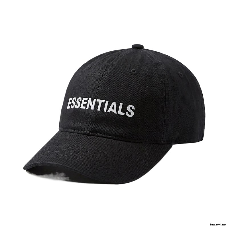 ESSENTIALS minimalist style black hat
