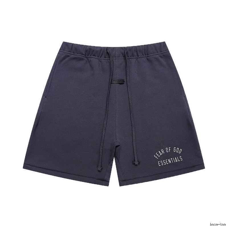 ESSENTIALS minimalist style dark gray shorts
