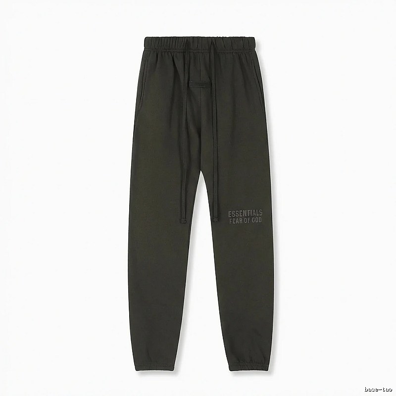 ESSENTIALS minimalist style dark gray sweatpants