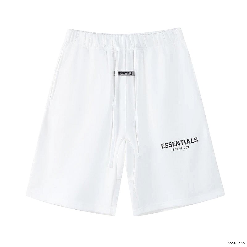 ESSENTIALS minimalist style white shorts