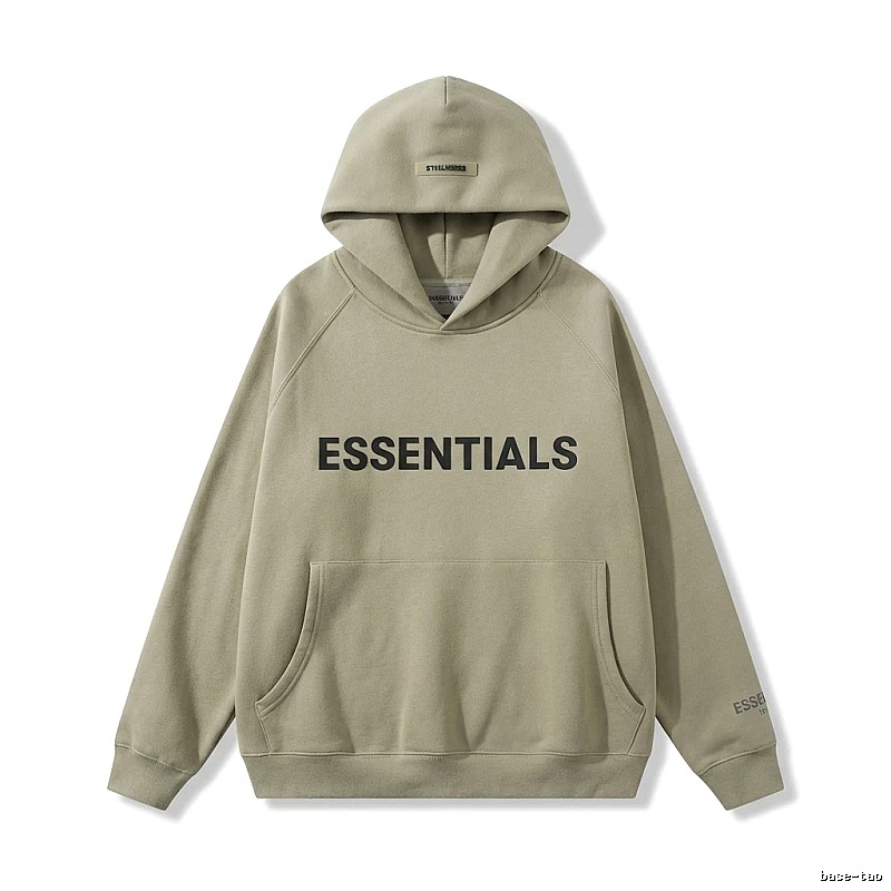 ESSENTIALS Simple Style Grey Hoodie