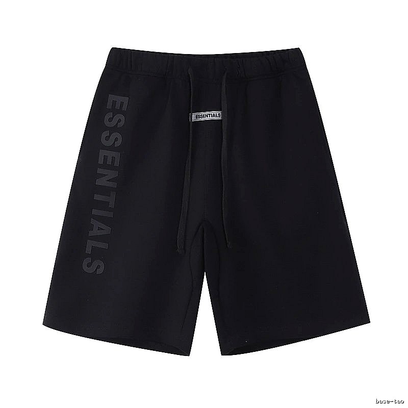 Essentials trendy and cool style black shorts