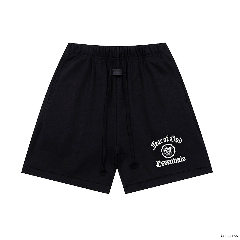 ESSENTIALS trendy brand black shorts
