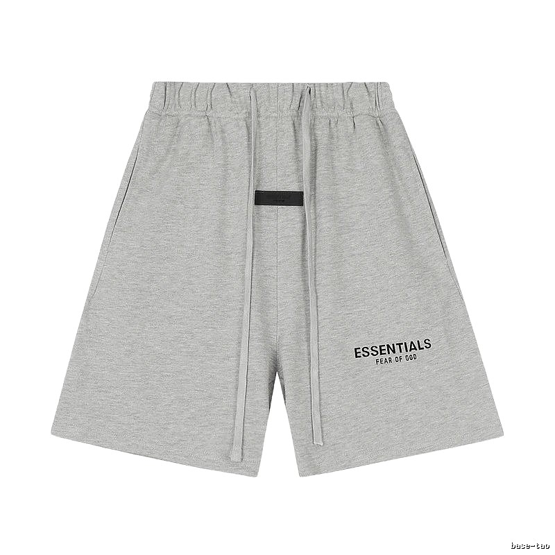 ESSENTIALS Trendy Brand Simple Style Grey Shorts