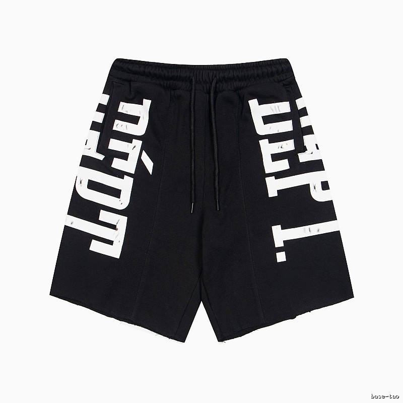 Gallery Dept. Alphabet Style Black Shorts