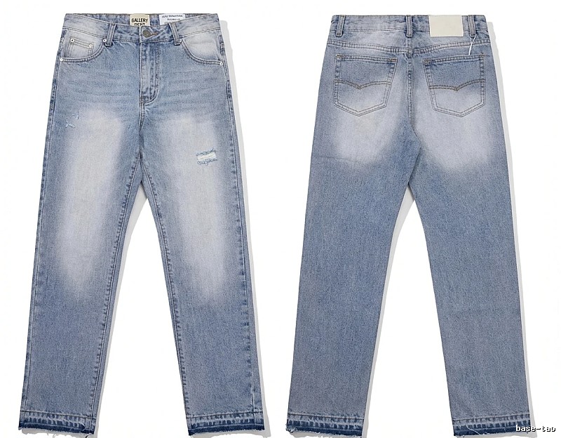 Gallery Dept. distressed light blue jeans
