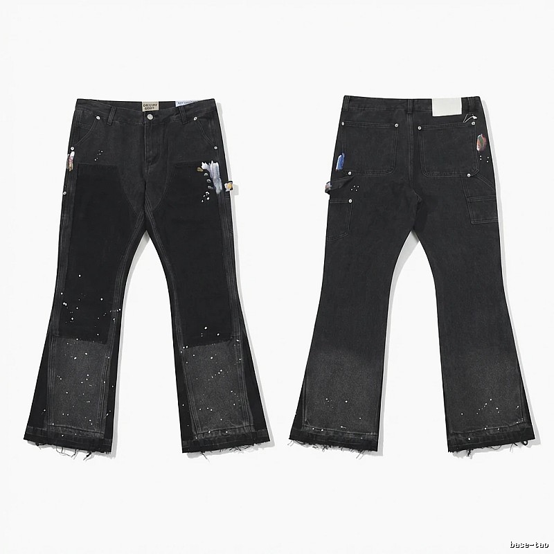 Gallery Dept Graffiti Style Black Jeans