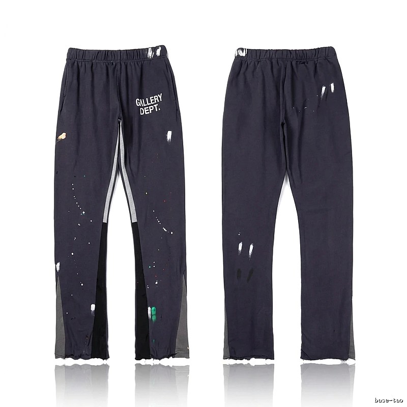 Gallery Dept Graffiti Style Black Trousers