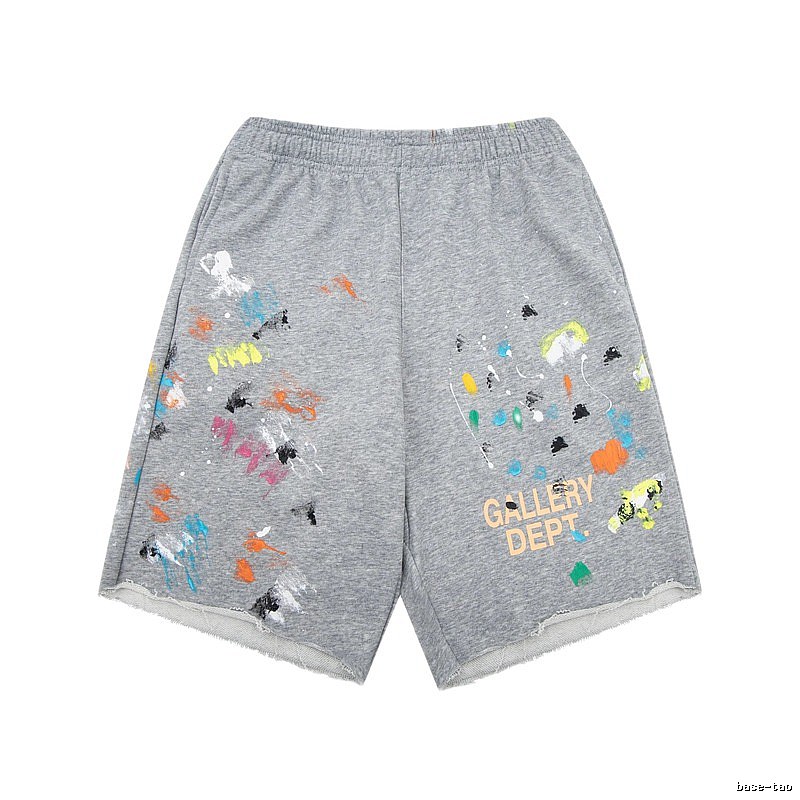 Gallery Dept Graffiti Style Grey Shorts