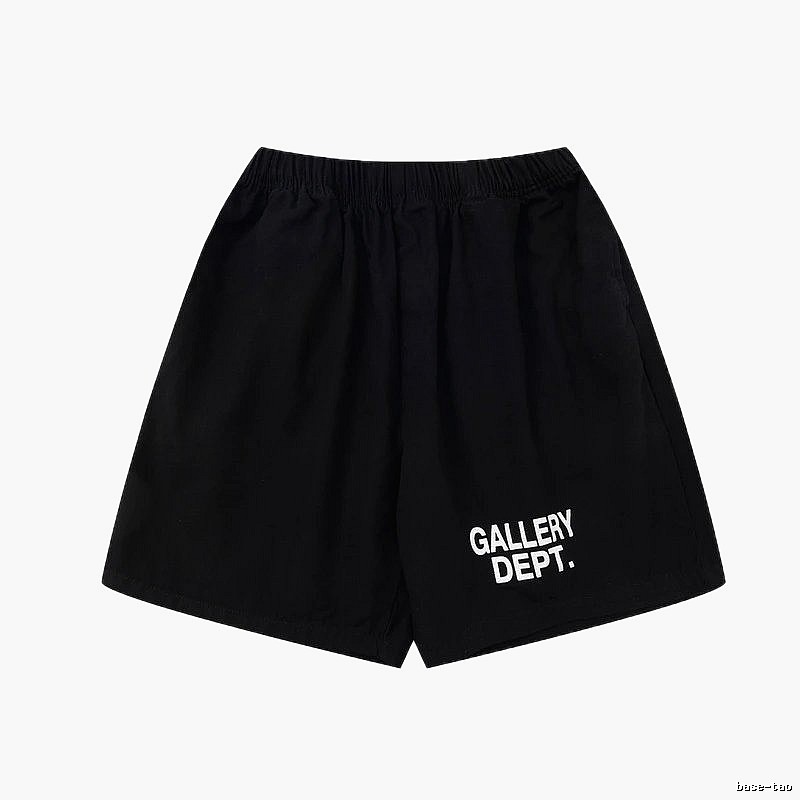 Gallery Dept minimalist style black shorts