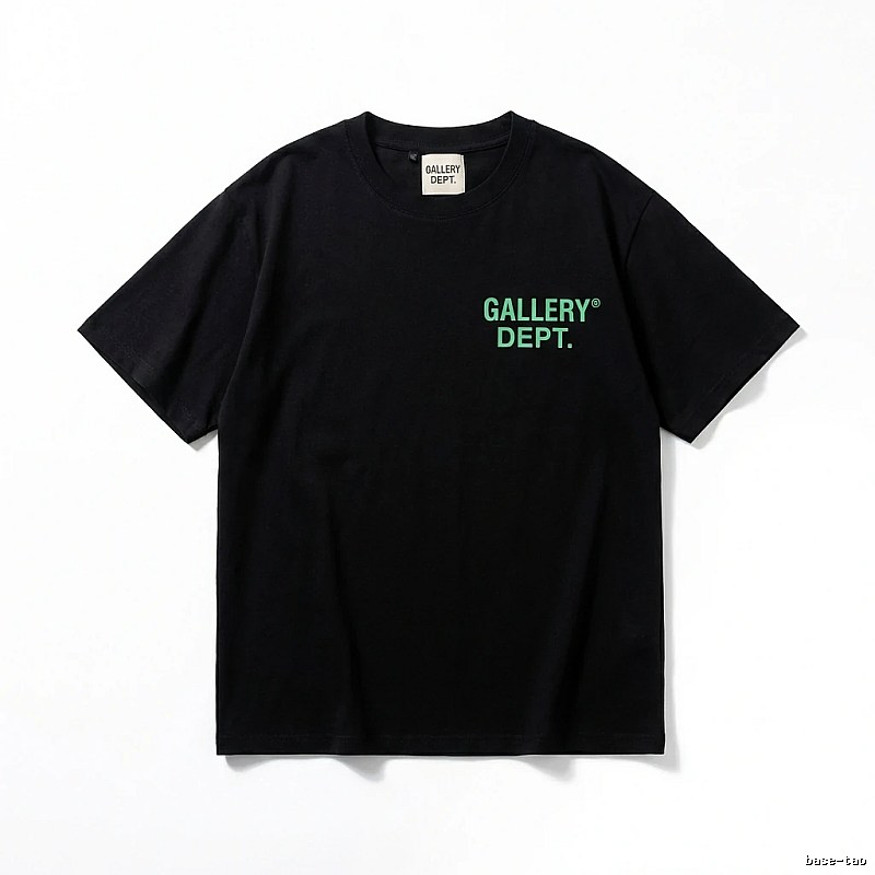 Gallery Dept Minimalist Style Black T-shirt