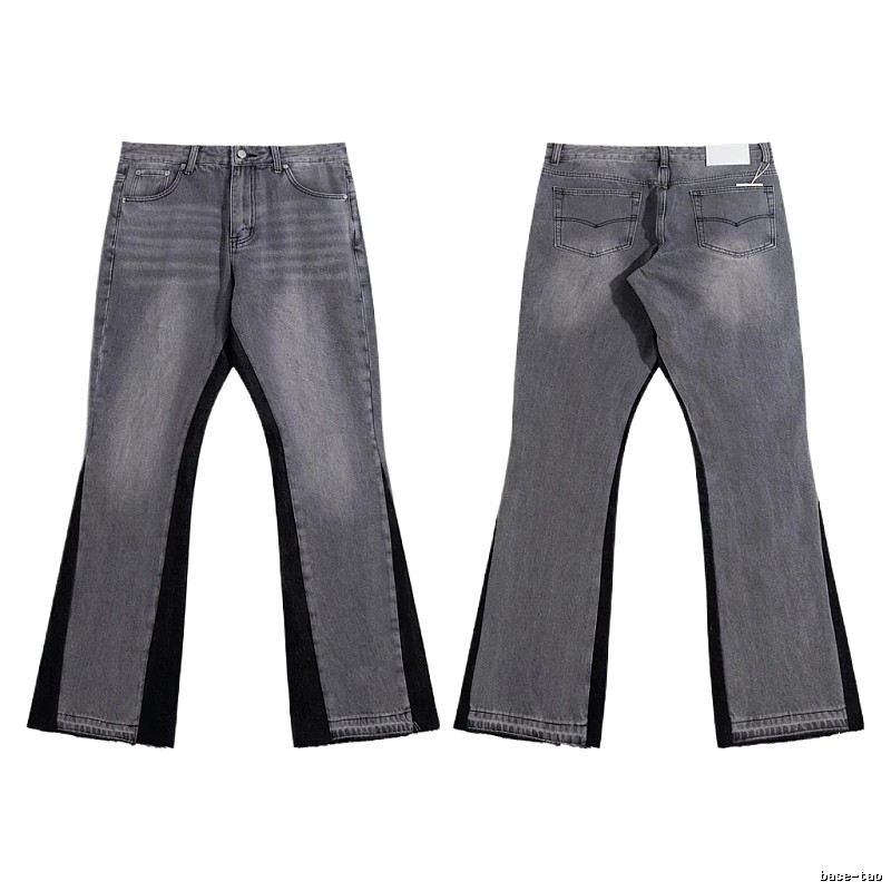 Gallery Dept patchwork grey-black jeans