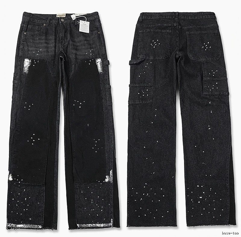 Gallery Dept. workwear style black jeans