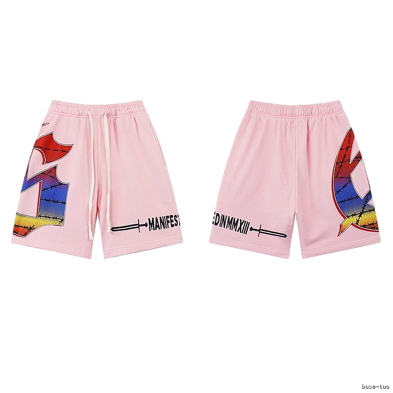 Godspeed Gradient Print Street Style Pink Shorts