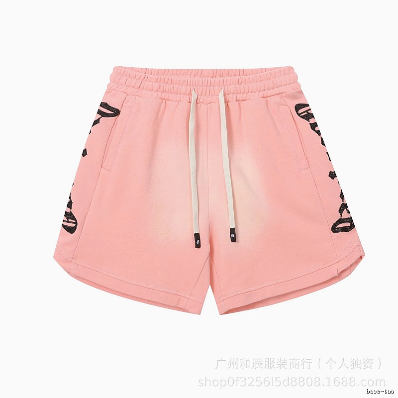 Godspeed Printed Street Style Pink Shorts