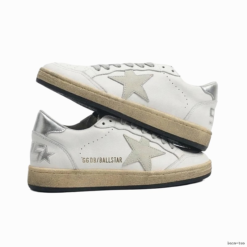 Golden Goose Ballstar Retro White Shoes